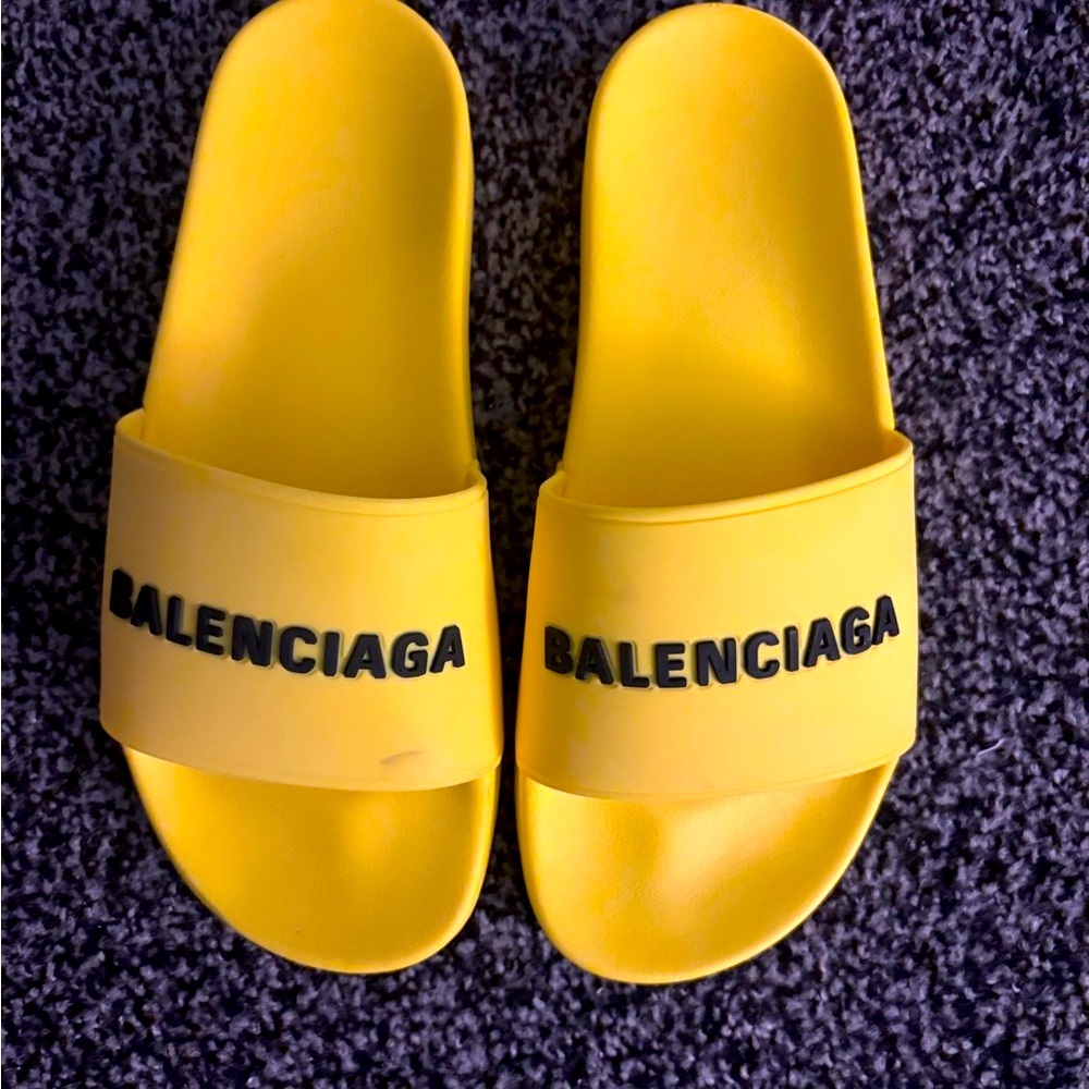 Balenciaga Sunny Yellow Slides